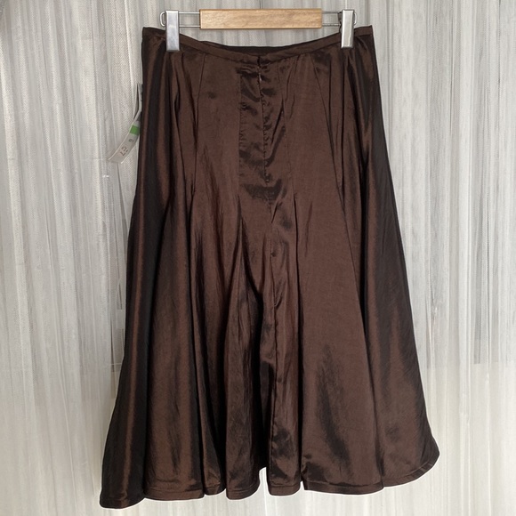 💝NEW💝J.R.Nites by Caliendo taffeta skirt - Picture 5 of 13